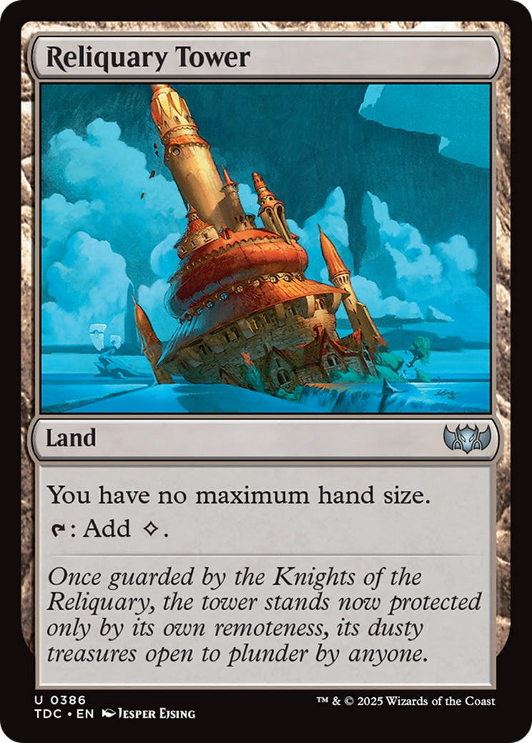 Reliquary Tower [Tarkir: Dragonstorm Commander] | Mega City Incorporated