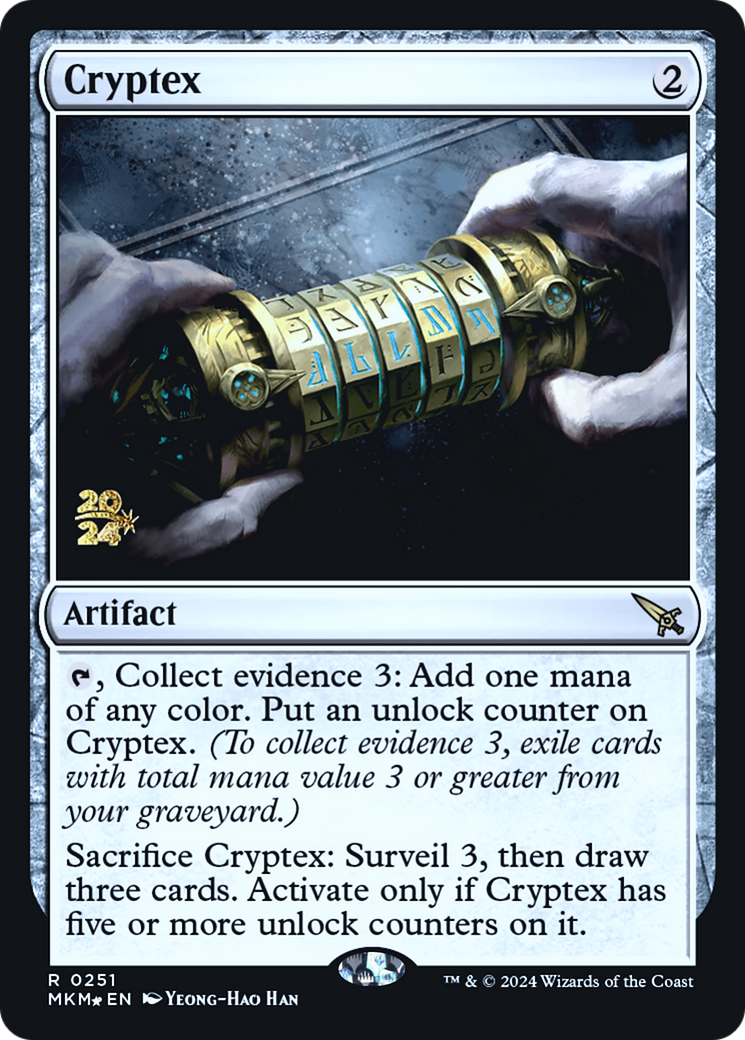 Cryptex [Murders at Karlov Manor Prerelease Promos] | Mega City Incorporated