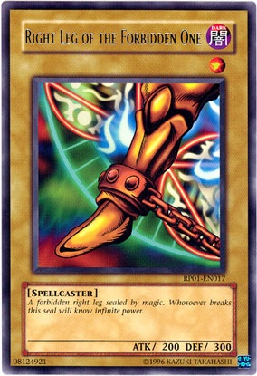 Right Leg of the Forbidden One [RP01-EN017] Rare | Mega City Incorporated