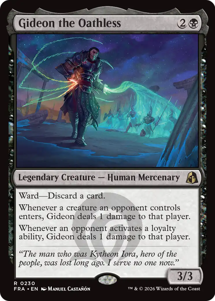 Gideon the Oathless [Reality Fracture] | Mega City Incorporated