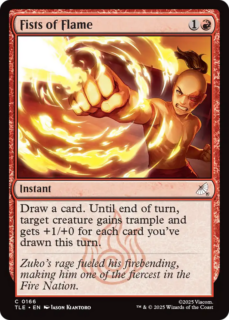 Fists of Flame [Avatar: The Last Airbender: Eternal-Legal] | Mega City Incorporated