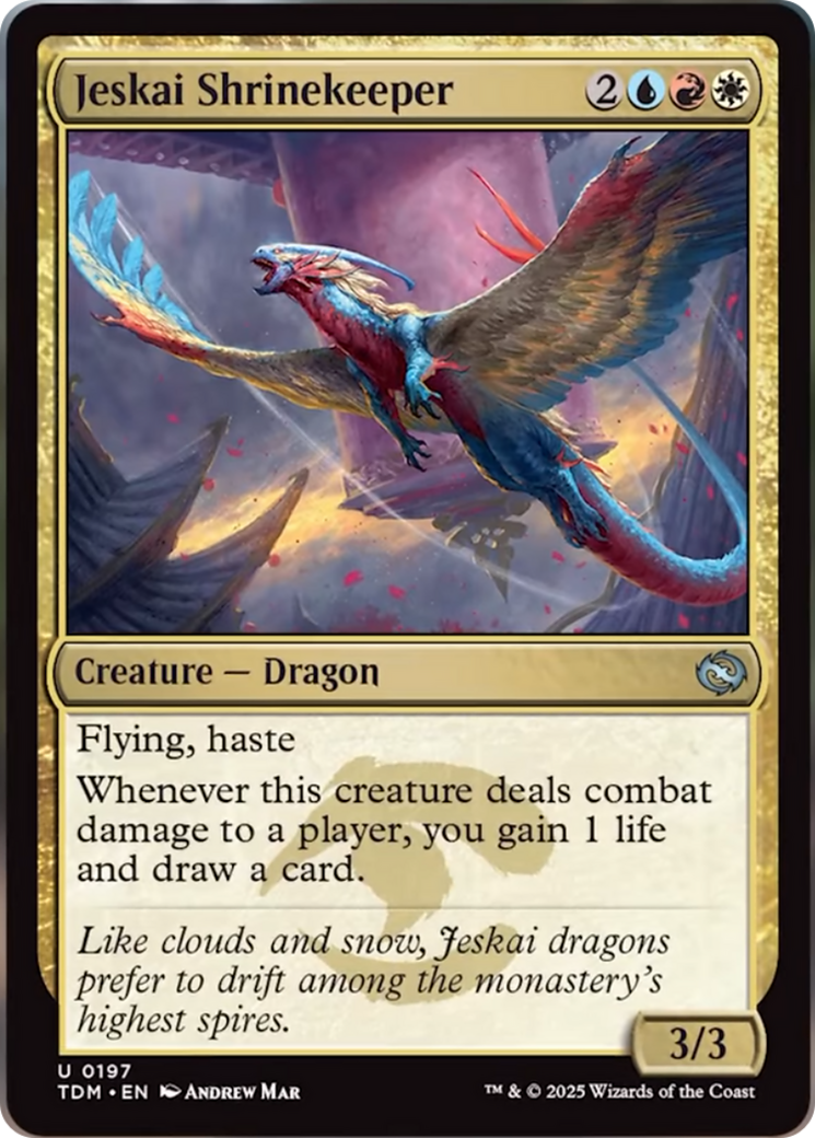 Jeskai Shrinekeeper [Tarkir: Dragonstorm] | Mega City Incorporated