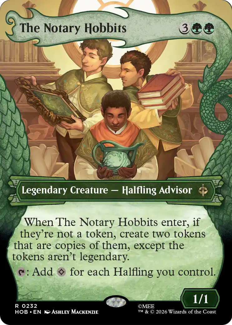 The Notary Hobbits (Showcase) [The Hobbit] | Mega City Incorporated