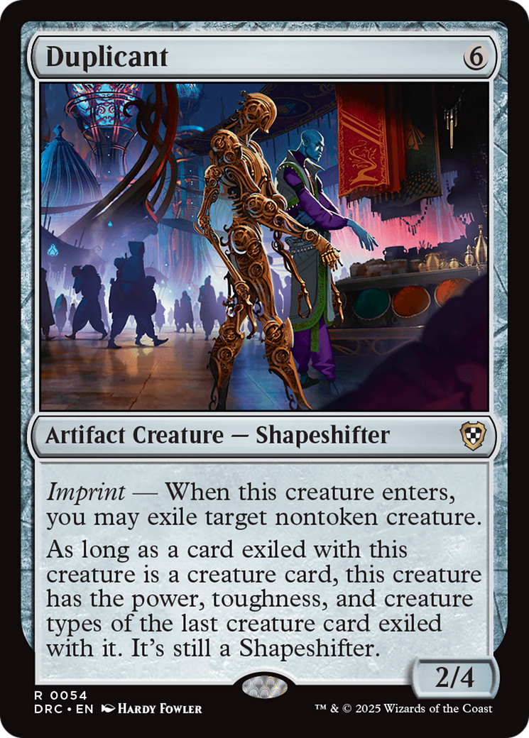 Duplicant [Aetherdrift Commander] | Mega City Incorporated