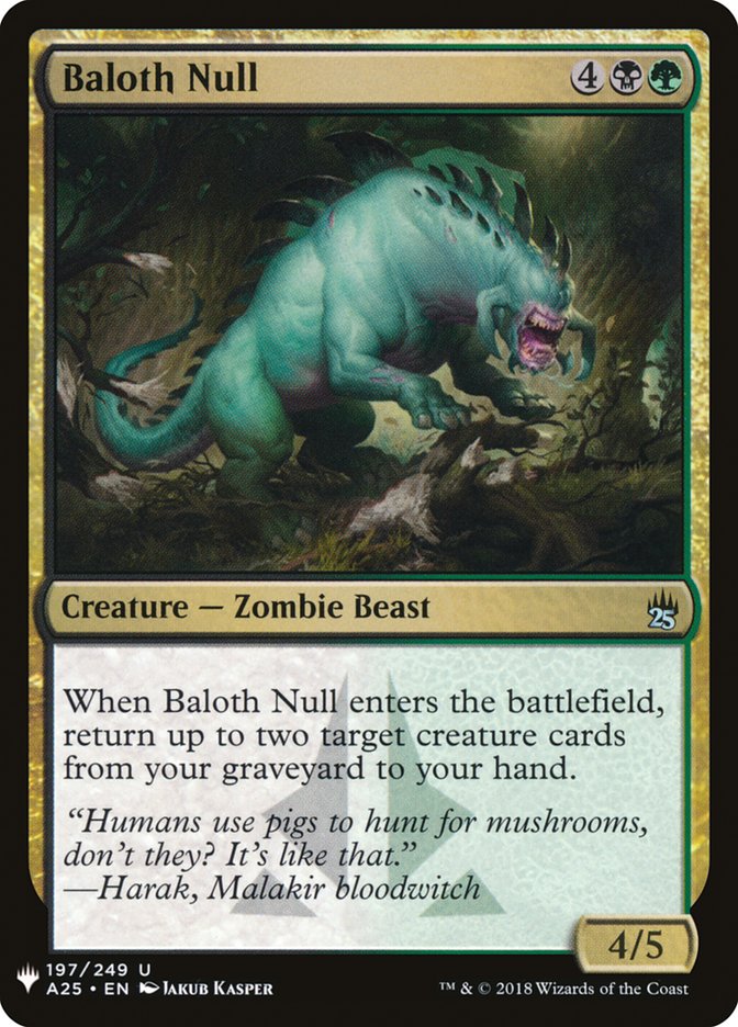 Baloth Null [Mystery Booster] | Mega City Incorporated