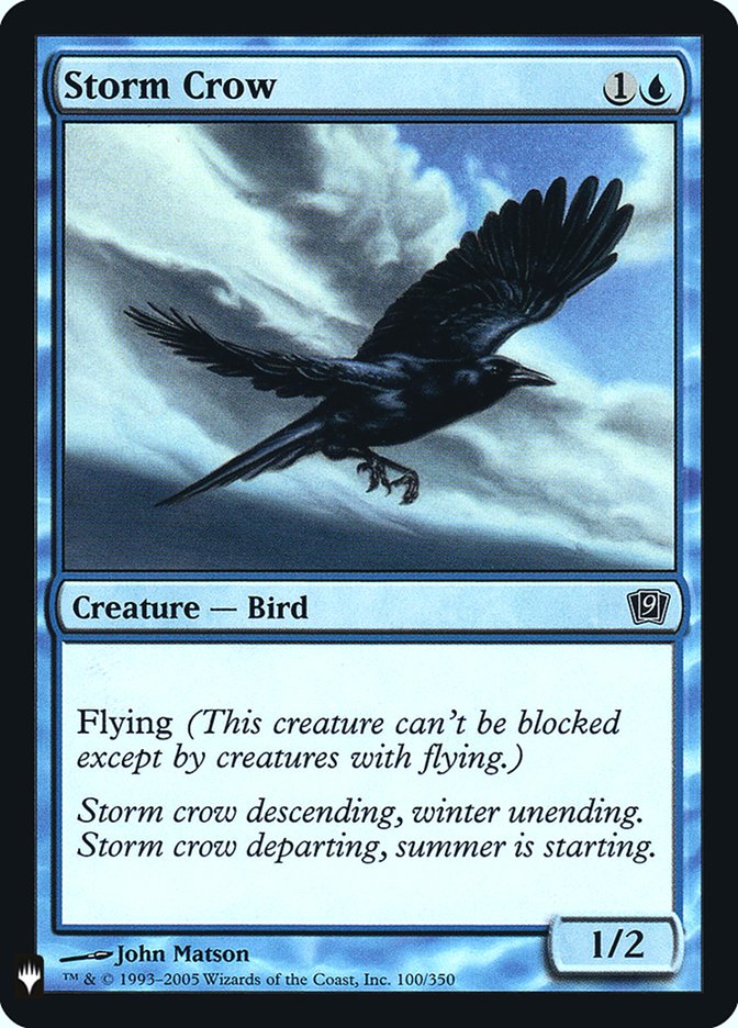 Storm Crow [Mystery Booster] | Mega City Incorporated