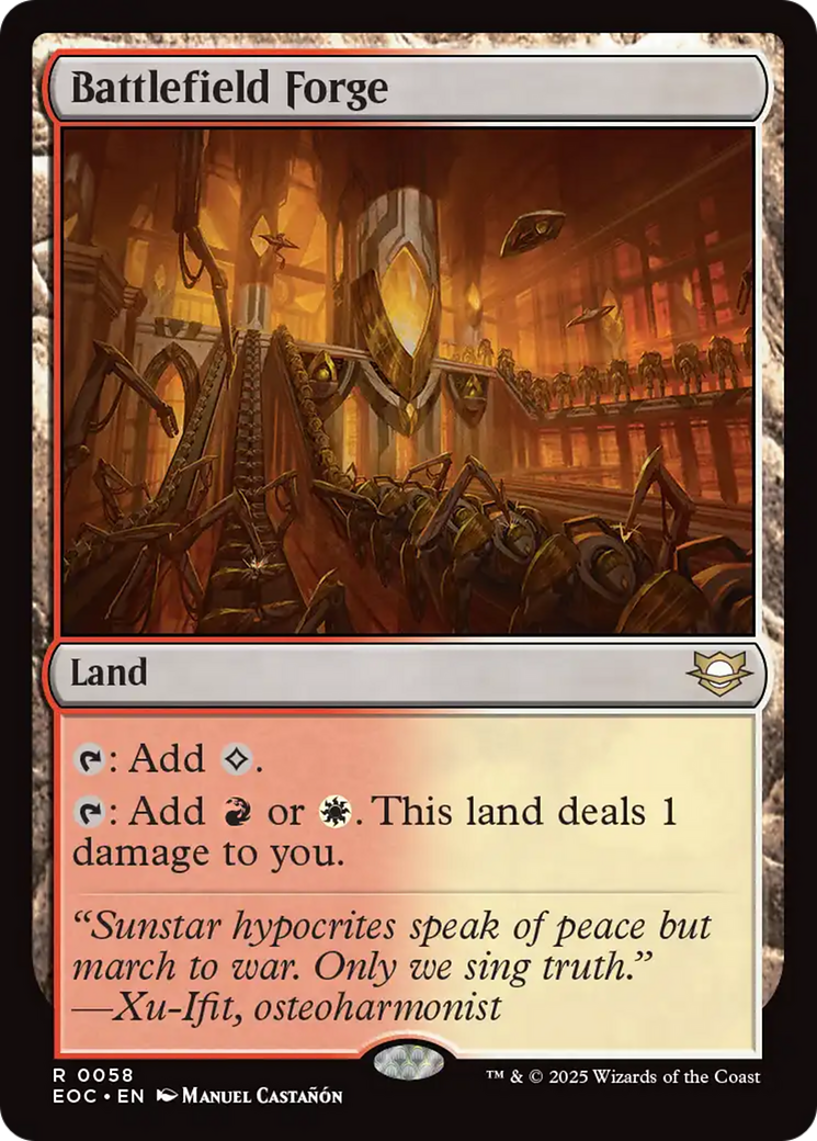 Battlefield Forge [Edge of Eternities Commander] | Mega City Incorporated