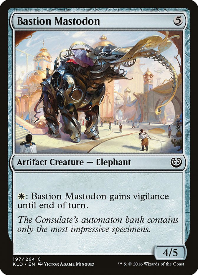 Bastion Mastodon [Kaladesh] | Mega City Incorporated