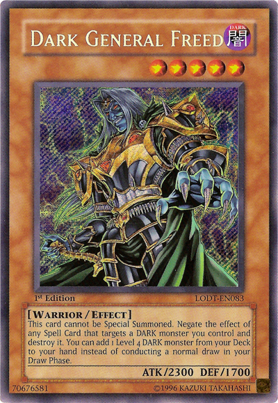 Dark General Freed [LODT-EN083] Secret Rare | Mega City Incorporated