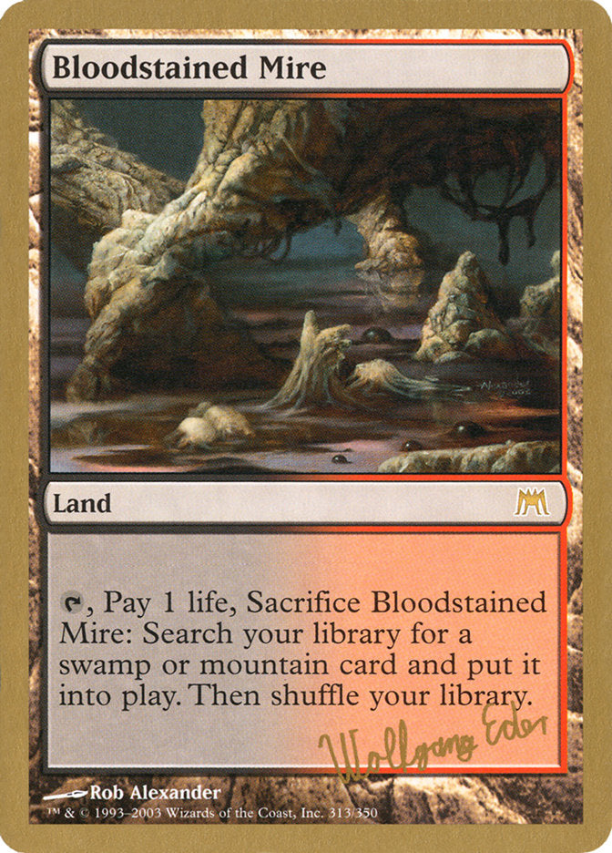 Bloodstained Mire (Wolfgang Eder) [World Championship Decks 2003] | Mega City Incorporated