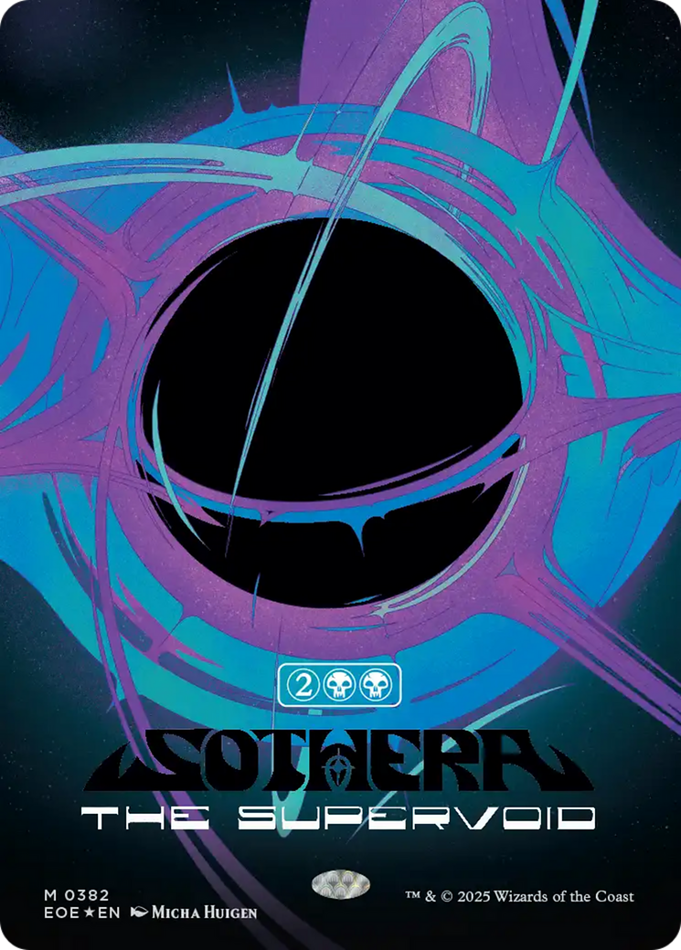 Sothera, the Supervoid (Singularity Foil) [Edge of Eternities] | Mega City Incorporated