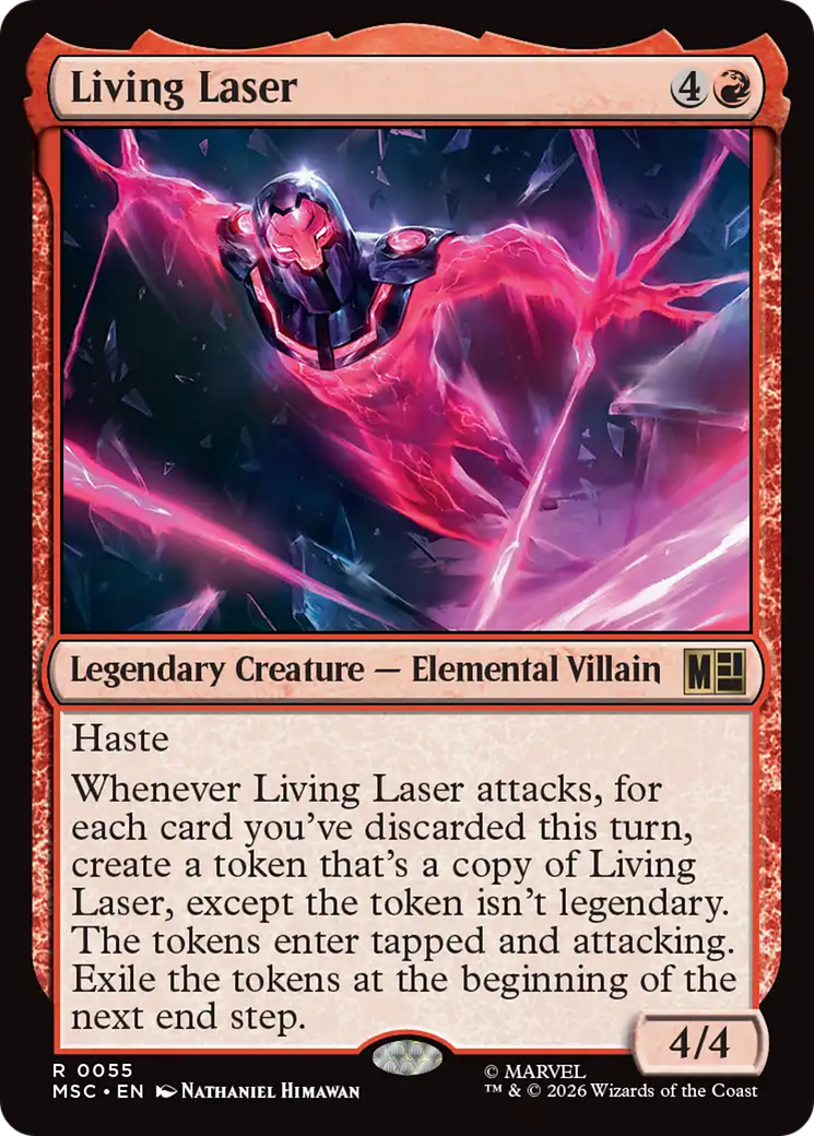 Living Laser [Marvel Super Heroes Commander] | Mega City Incorporated