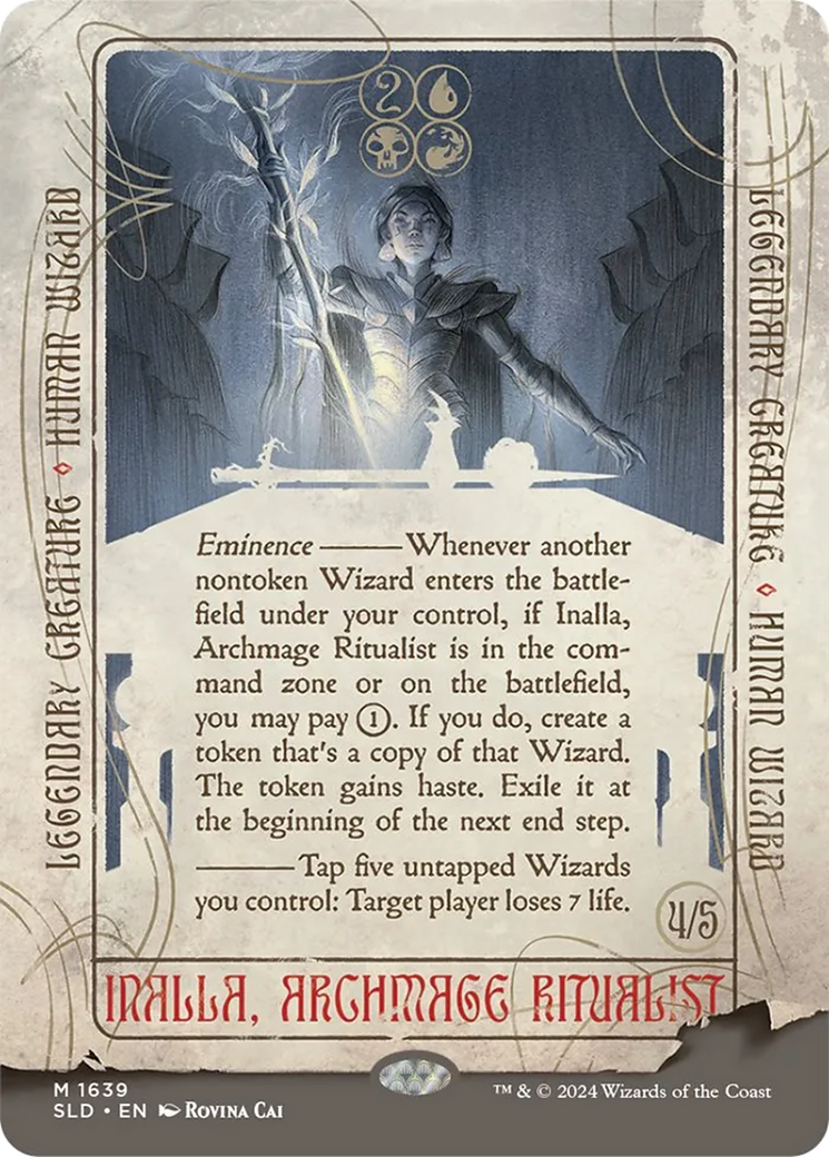 Inalla, Archmage Ritualist (Rainbow Foil) [Secret Lair Drop Series] | Mega City Incorporated