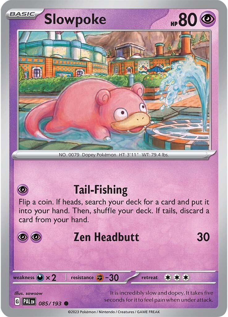 Slowpoke (085/193) [Scarlet & Violet: Paldea Evolved] | Mega City Incorporated