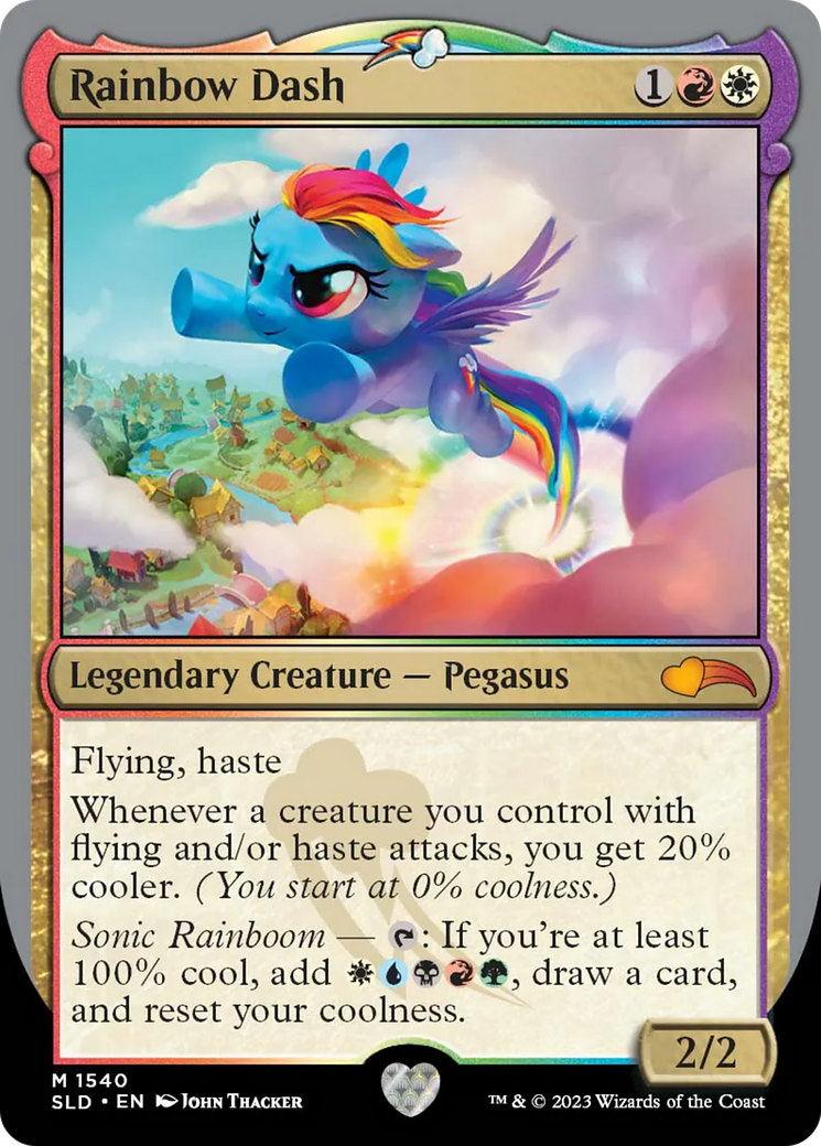 Rainbow Dash [Secret Lair Drop Series] | Mega City Incorporated