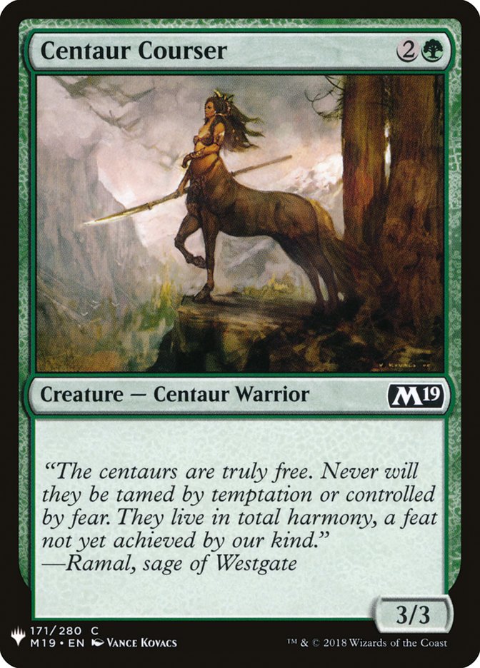 Centaur Courser [Mystery Booster] | Mega City Incorporated