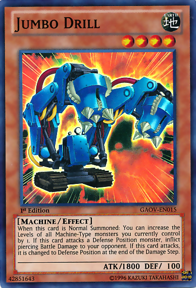 Jumbo Drill [GAOV-EN015] Super Rare | Mega City Incorporated