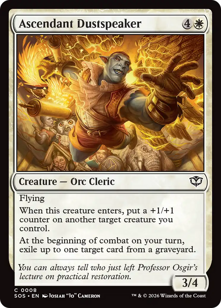Ascendant Dustspeaker [Secrets of Strixhaven] | Mega City Incorporated