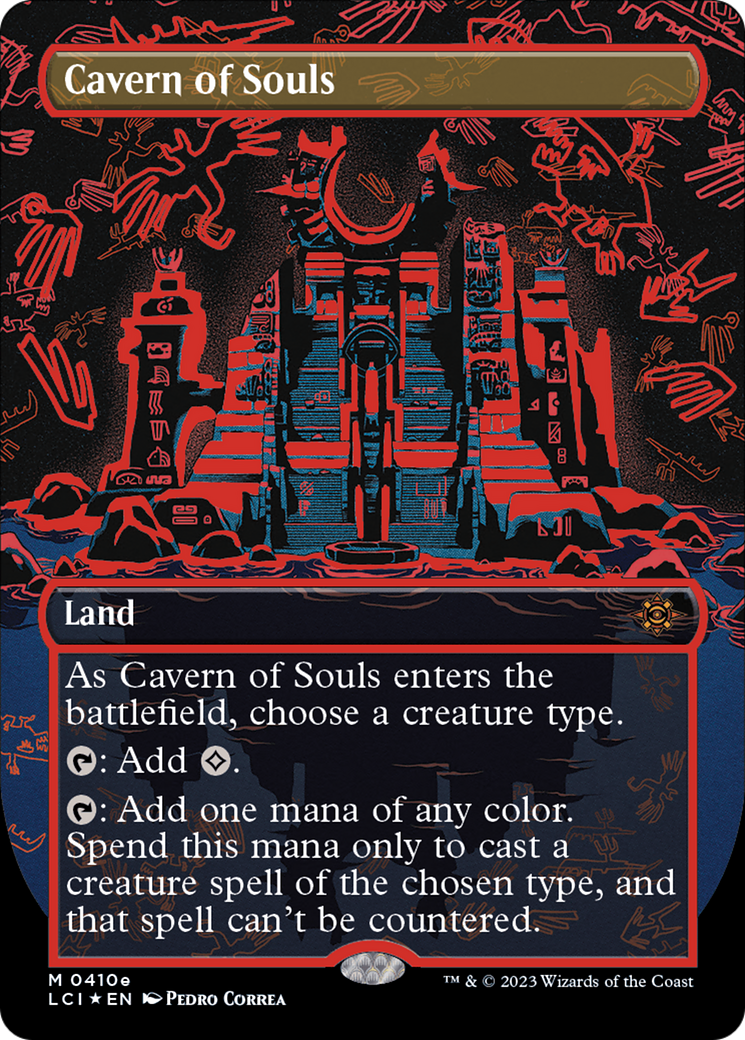 Cavern of Souls (0410e) (Borderless) [The Lost Caverns of Ixalan] | Mega City Incorporated