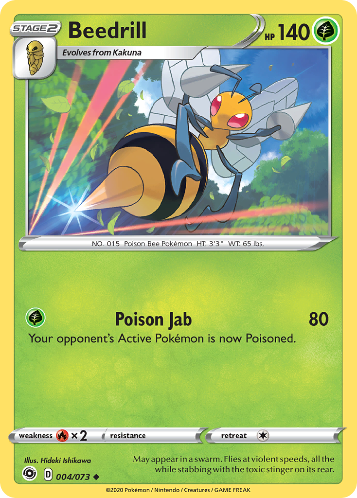 Beedrill (004/073) [Sword & Shield: Champion's Path] | Mega City Incorporated