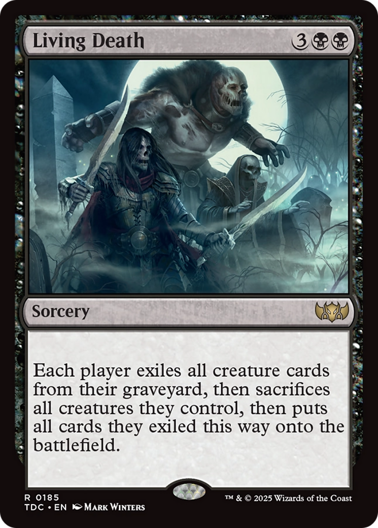 Living Death [Tarkir: Dragonstorm Commander] | Mega City Incorporated