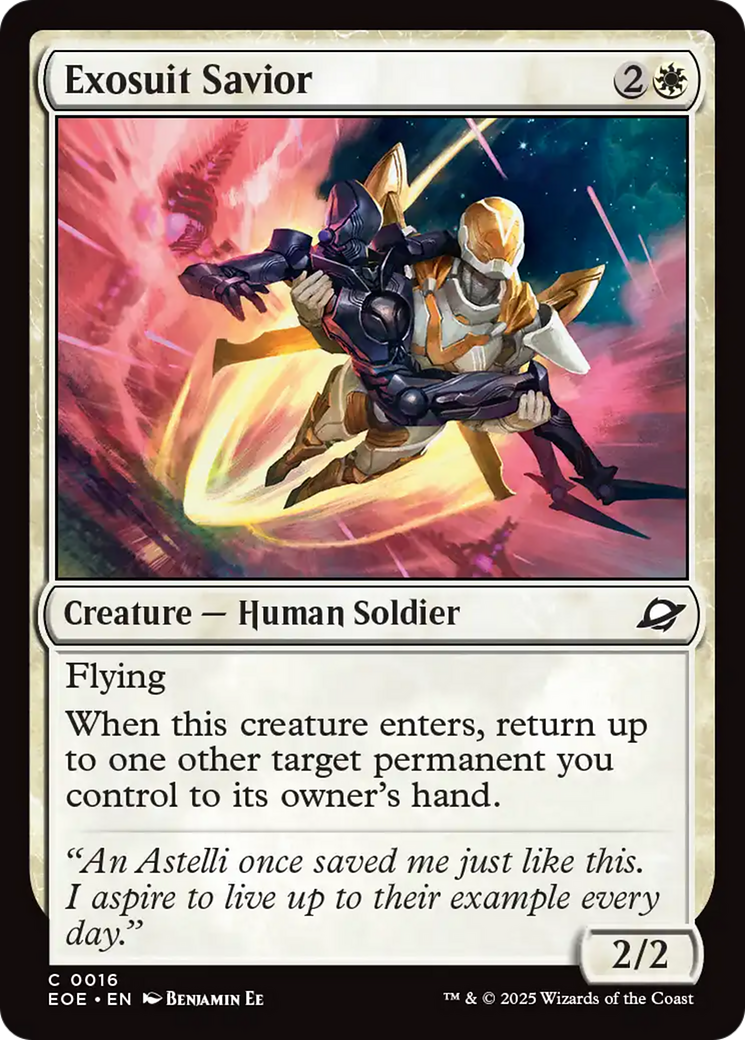 Exosuit Savior [Edge of Eternities] | Mega City Incorporated