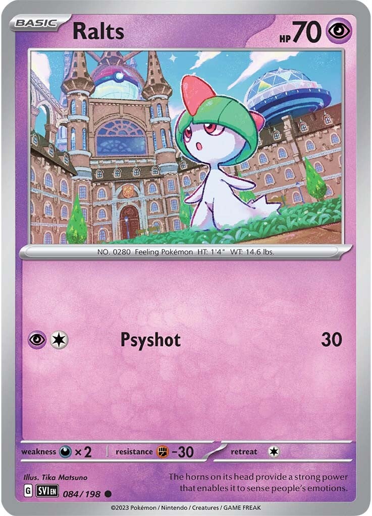 Ralts (084/198) [Scarlet & Violet: Base Set] | Mega City Incorporated
