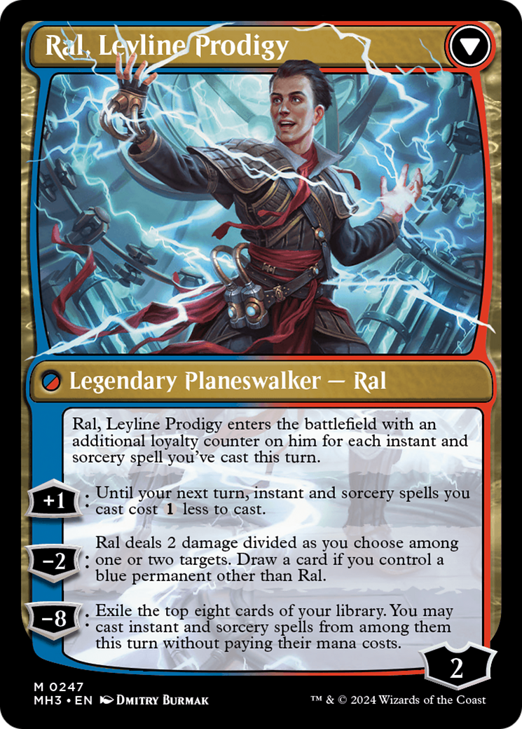 Ral, Monsoon Mage // Ral, Leyline Prodigy [Modern Horizons 3] | Mega City Incorporated