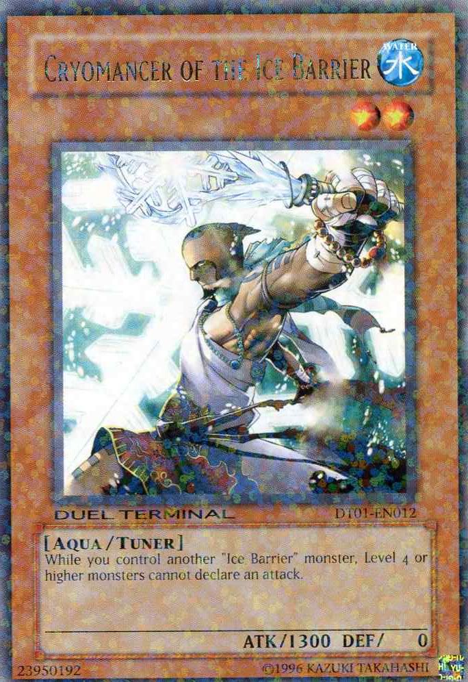 Cryomancer of the Ice Barrier [DT01-EN012] Rare | Mega City Incorporated