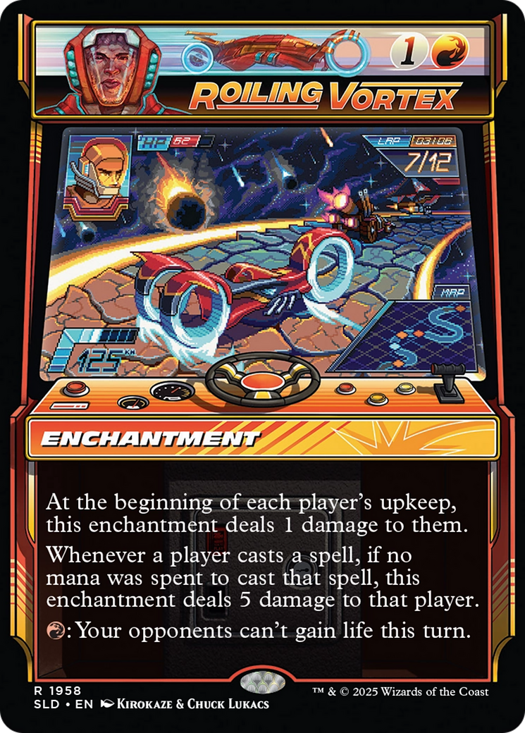 Roiling Vortex (Rainbow Foil) [Secret Lair Drop Series] | Mega City Incorporated