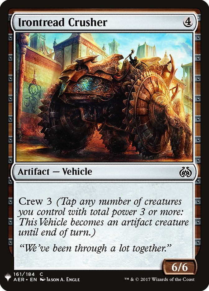 Irontread Crusher [Mystery Booster] | Mega City Incorporated