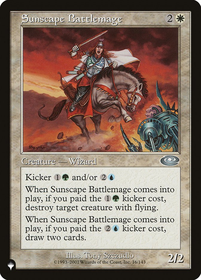 Sunscape Battlemage [The List] | Mega City Incorporated