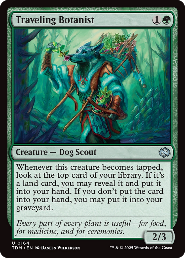 Traveling Botanist [Tarkir: Dragonstorm] | Mega City Incorporated
