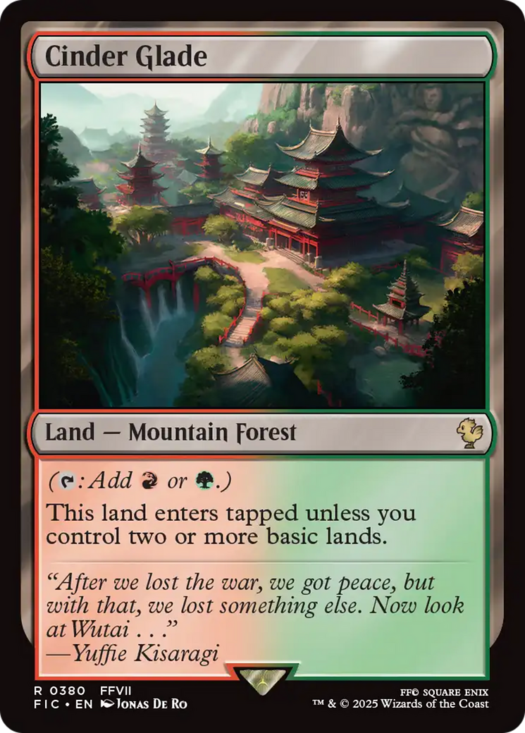 Cinder Glade [FINAL FANTASY Commander] | Mega City Incorporated