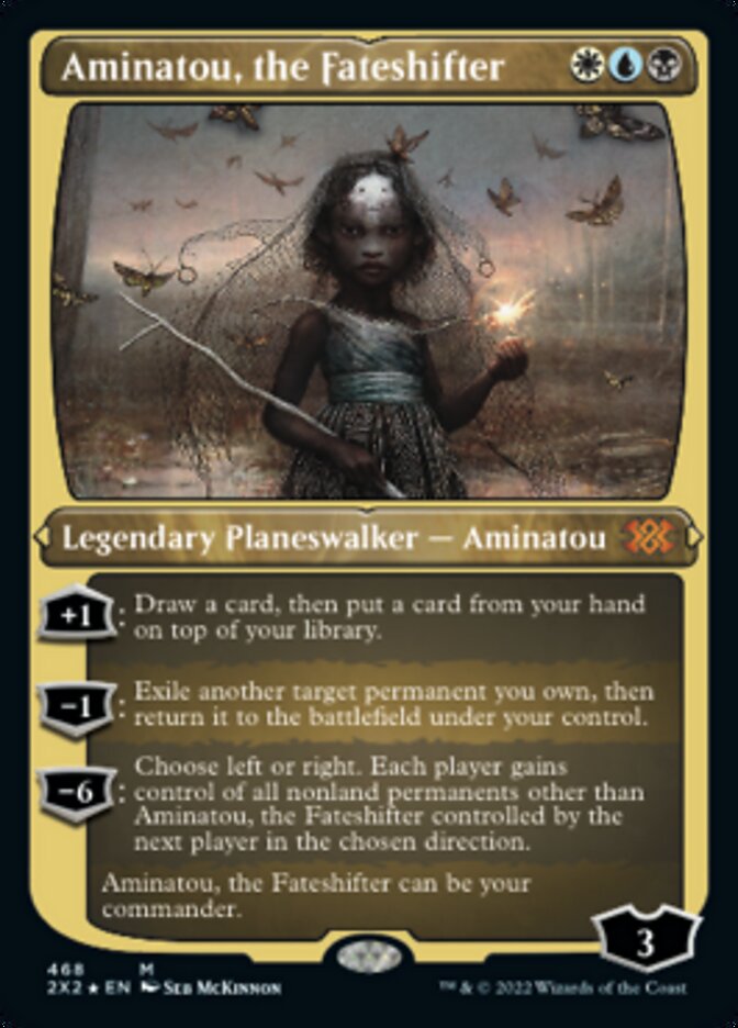 Aminatou, the Fateshifter (Foil Etched) [Double Masters 2022] | Mega City Incorporated