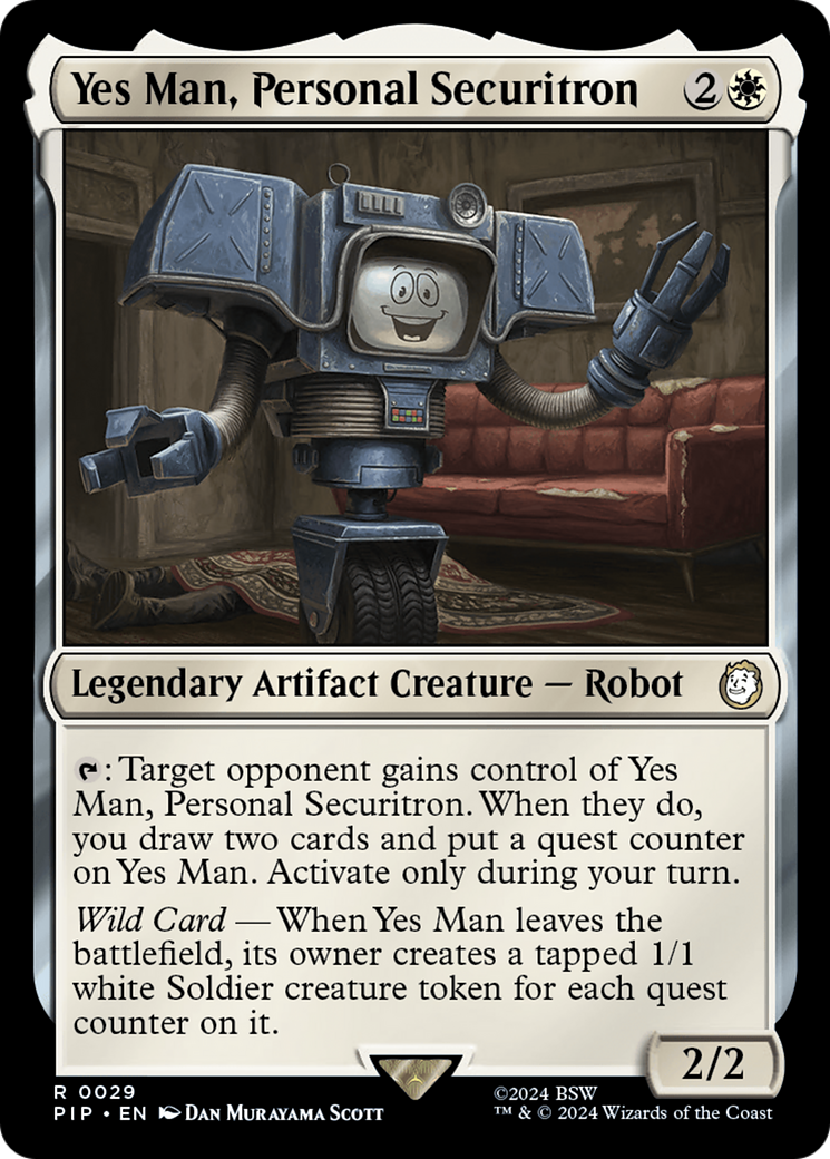 Yes Man, Personal Securitron [Fallout] | Mega City Incorporated