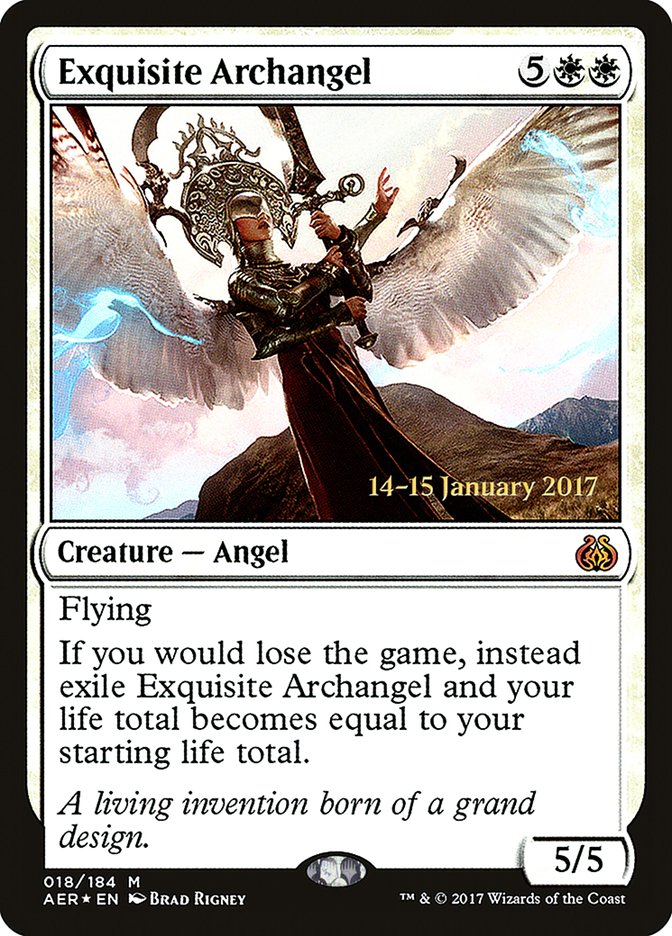 Exquisite Archangel [Aether Revolt Prerelease Promos] | Mega City Incorporated