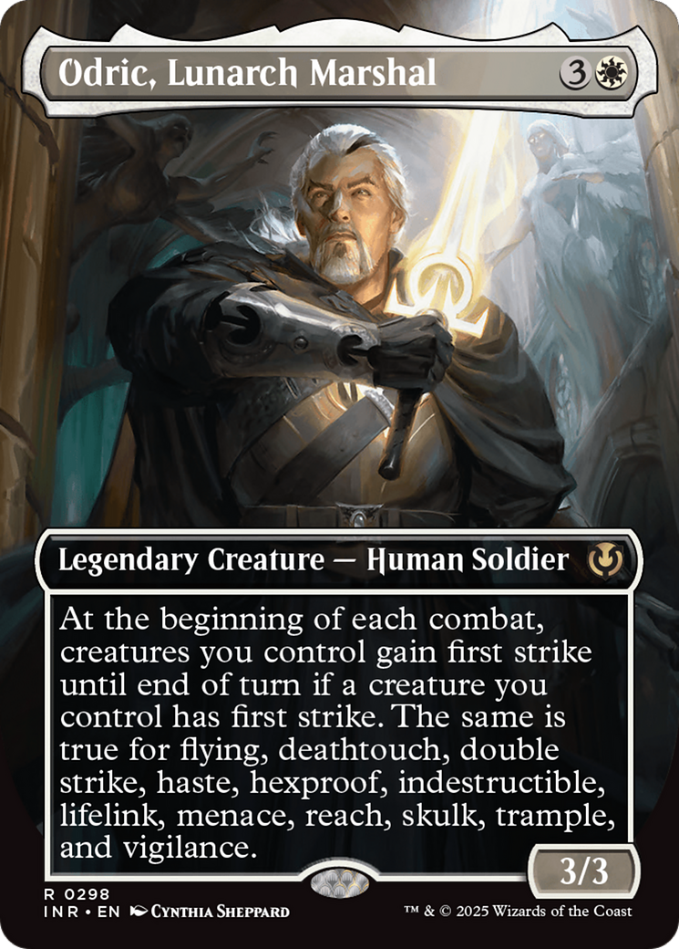 Odric, Lunarch Marshal (Borderless) [Innistrad Remastered] | Mega City Incorporated