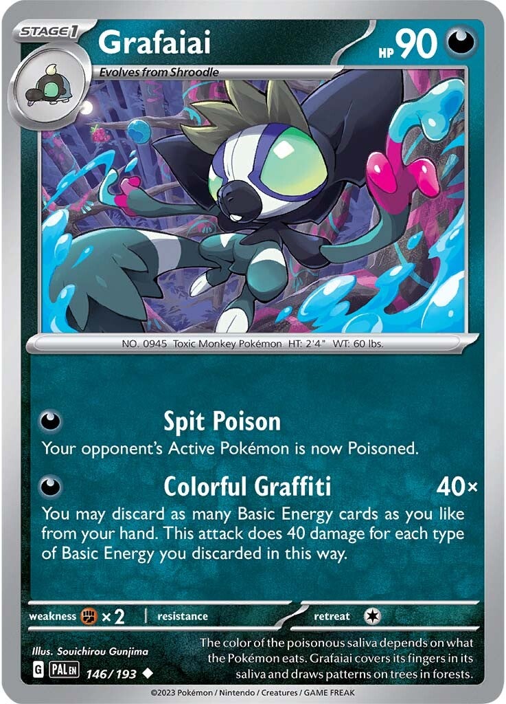 Grafaiai (146/193) [Scarlet & Violet: Paldea Evolved] | Mega City Incorporated