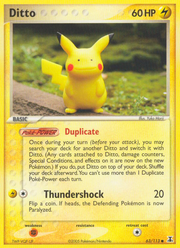 Ditto (63/113) [EX: Delta Species] | Mega City Incorporated