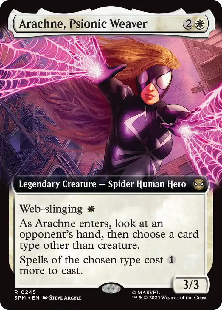 Arachne, Psionic Weaver (Extended Art) [Marvel's Spider-Man] | Mega City Incorporated