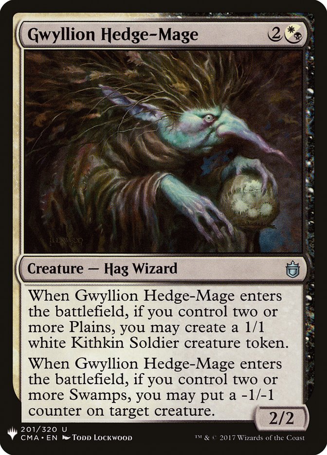 Gwyllion Hedge-Mage [Mystery Booster] | Mega City Incorporated