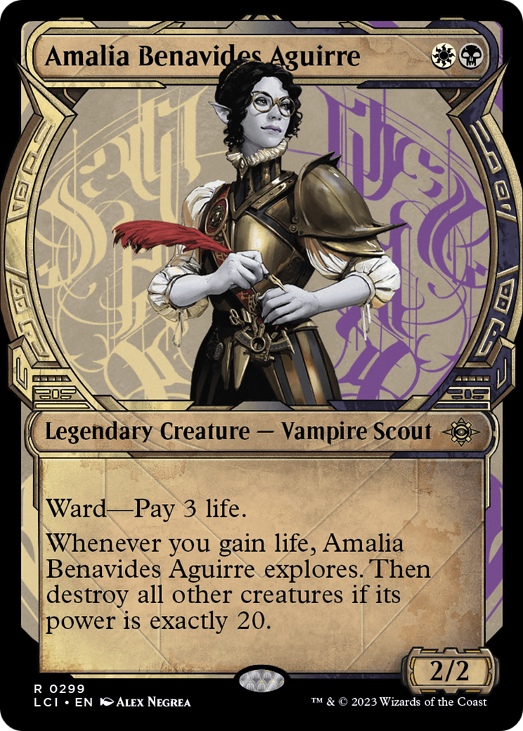 Amalia Benavides Aguirre (Showcase) [The Lost Caverns of Ixalan] | Mega City Incorporated