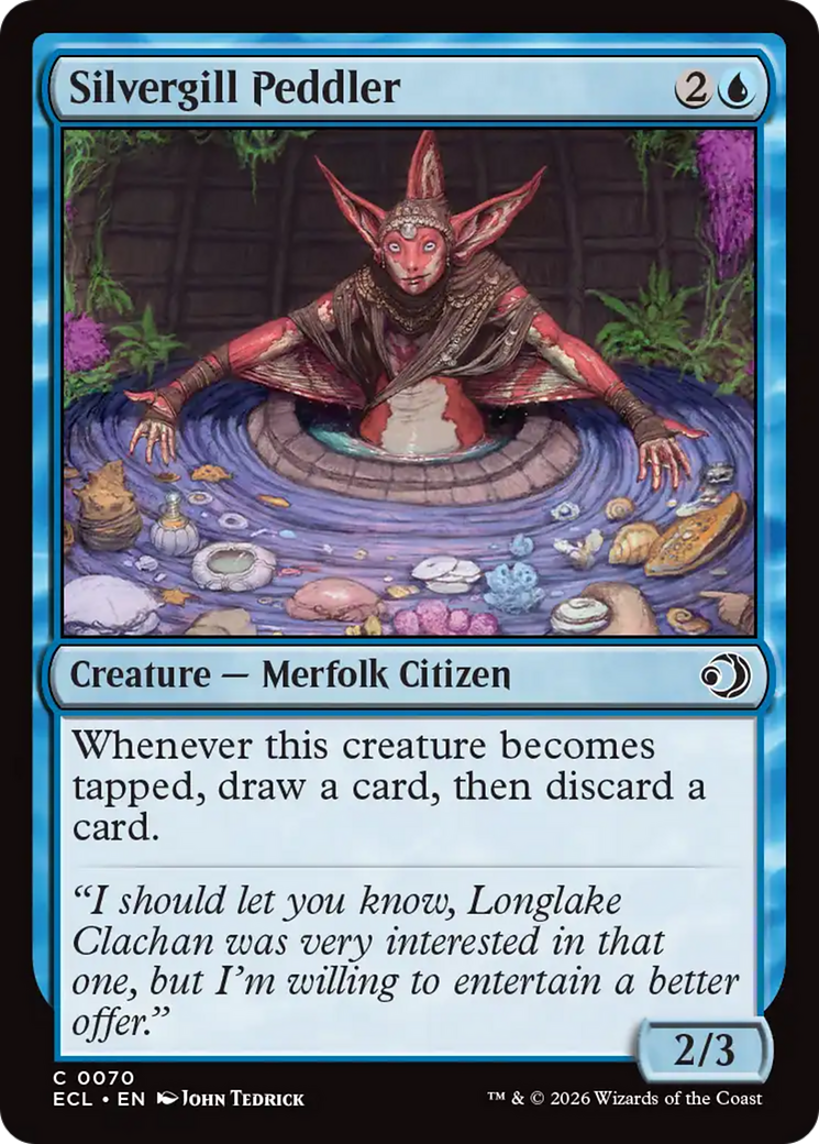 Silvergill Peddler [Lorwyn Eclipsed] | Mega City Incorporated