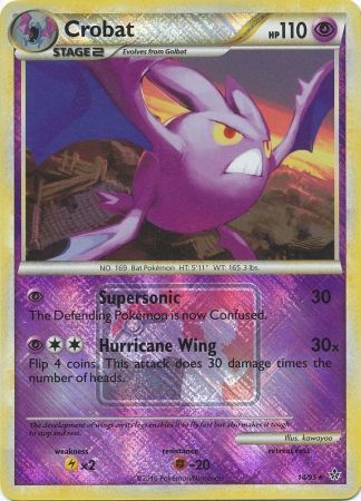 Crobat (14/95) (League Promo) [HeartGold & SoulSilver: Unleashed] | Mega City Incorporated