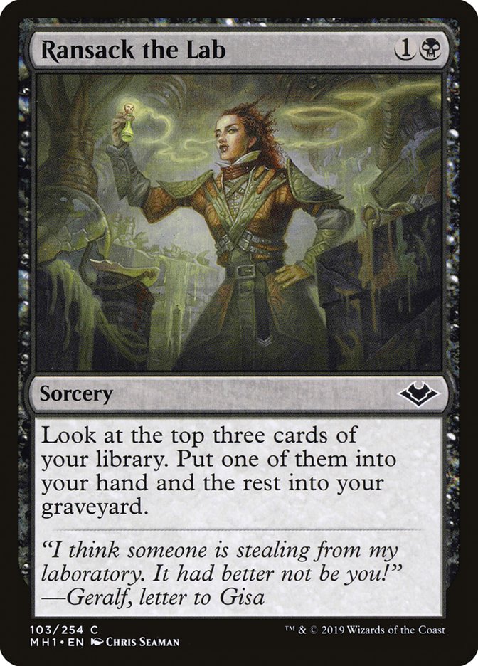 Ransack the Lab [Modern Horizons] | Mega City Incorporated