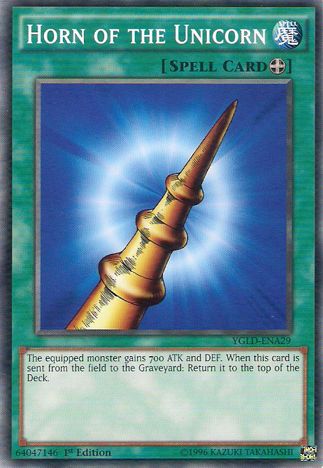 Horn of the Unicorn [YGLD-ENA29] Common | Mega City Incorporated