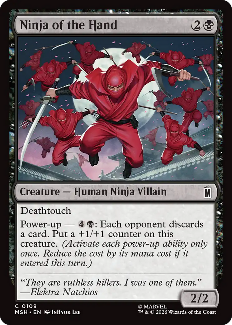 Ninja of the Hand [Marvel Super Heroes] | Mega City Incorporated