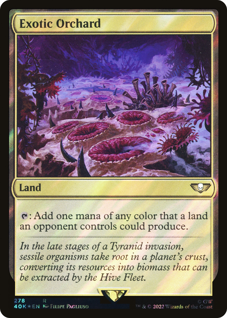 Exotic Orchard (Surge Foil) [Marvel Super Heroes Commander] | Mega City Incorporated