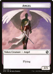 Angel // Dog Illusion Double-Sided Token [Dungeons & Dragons: Adventures in the Forgotten Realms Tokens] | Mega City Incorporated